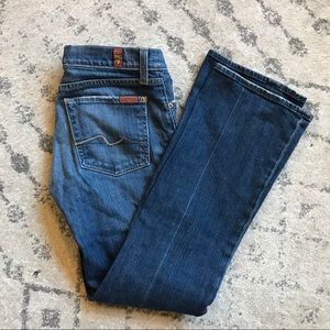 7 for all Mankind Flip Flop Bootcut Size 28